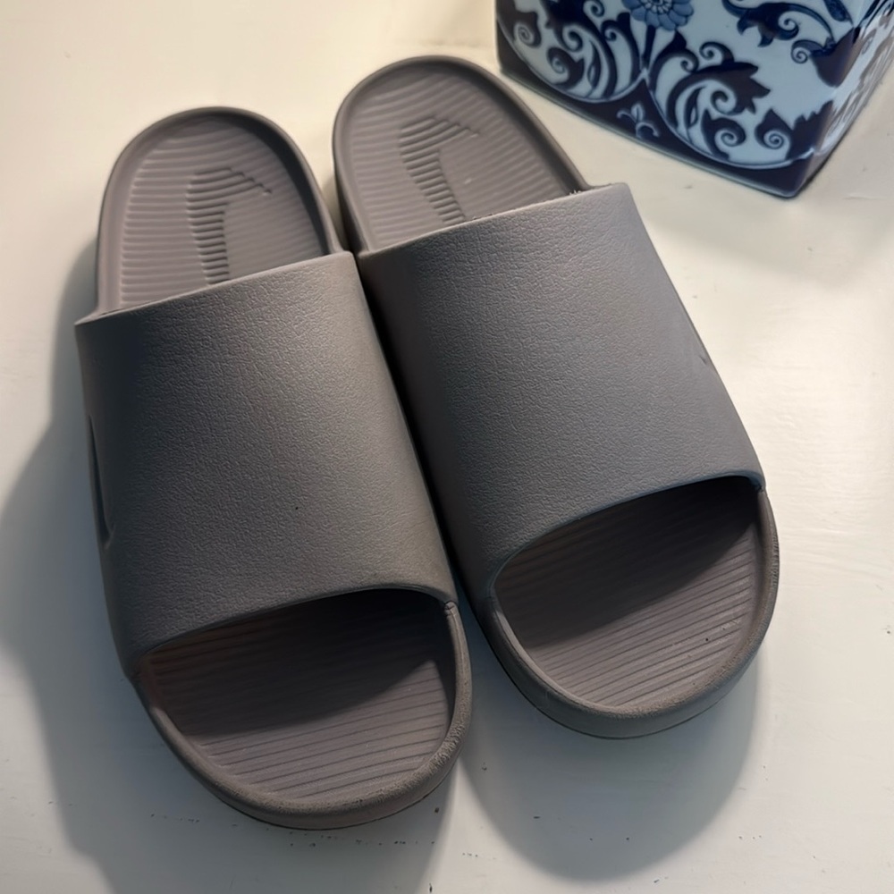 Nike Calm Gray Slides